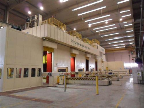 江淮全封閉PS4S2500-MB伺服沖壓自動(dòng)化生產(chǎn)線(xiàn)