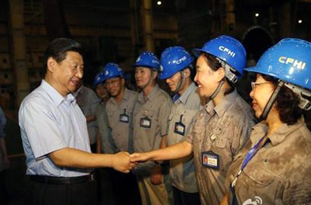 習(xí)近平視察一重