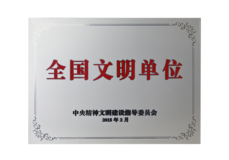 全國(guó)文明單位——中央精神文明建設(shè)指導(dǎo)委員會(huì)