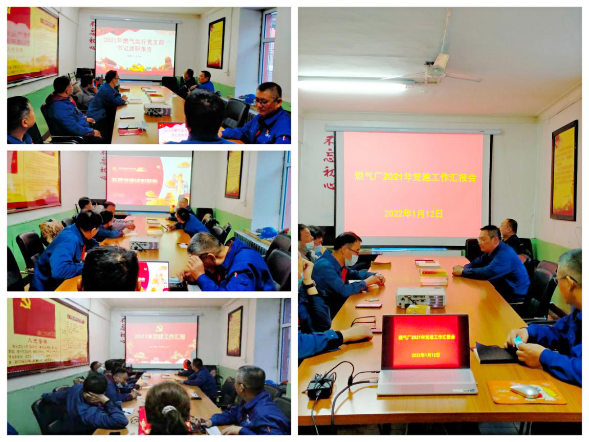 燃氣廠召開黨建工作專題匯報會